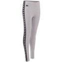 Legginsy damskie Kappa ISADOMA szare 309075 15-4101M