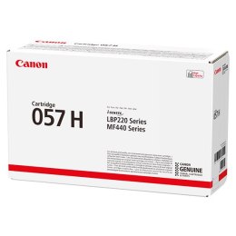 Canon oryginalny toner 057H, black, 10000s, 3010C002, high capacity, Canon LBP228, LBP226, LBP223, MF449, MF446, MF445, MF443