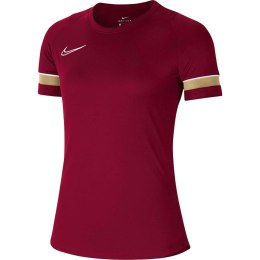 Koszulka damska Nike Dri-Fit Academy bordowa CV2627 677