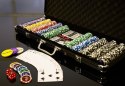 Zestaw do pokera Ocean Black Edition 500 szt żetonów