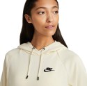 Bluza damska Nike Essentials Hoodie Po Flc beżowa BV4124 113