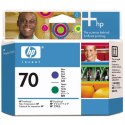 HP oryginalny głowica drukująca C9408A, HP 70, blue/green, HP DesignJet Z3100