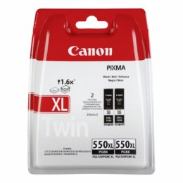 Canon oryginalny ink / tusz 6431B005, XL uszkodzone opakowanie typ B, black, blistr z ochroną, 2x22ml, Canon MAXIFY MG6650, PIXM