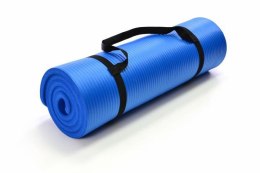 Mata piankowa do jogi i gimnastyki 190 x 60 x 1,5 niebieska