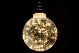 Świąteczna dekoracja - żarówka, 40 LED, ciepła biel