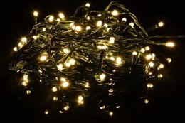 Świąteczny łańcuch świetlny LED - ciepły biały - 80 LED 8 m