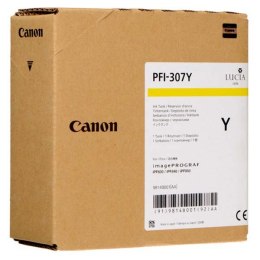 Canon oryginalny ink / tusz PFI307Y, yellow, 330ml, 9814B001, Canon iPF-830, 840, 850