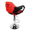 Hoker hoker, krzesło barowe E-Blue COBRA, czerwony, 2szt w opakowaniu, cena za 2-pack