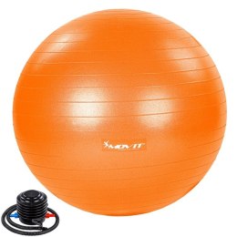 MOVIT Piłka gimnastyczna z pompką, 55 cm, pomarańczowa