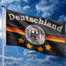 Maszt flagowy z flagą drużyny niemieckiej 650 cm