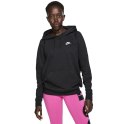 Bluza damska Nike Essentials Hoodie Po Flc czarna BV4124 010