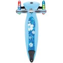 Hulajnoga jeździk rowerek Smj Globber GO-UP Deluxe Fantasy Lights Pastel Blue - Flowers niebieska 647-201