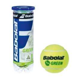 Piłki do tenisa Babolat St1 Green 3szt zielone 116069
