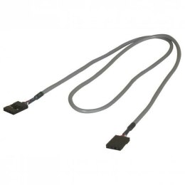 Audio Kabel Audio kabel, 4 pin F- 4 pin F, 0.6m, szary, Logo