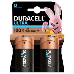 Bateria alkaliczna, ogniwo typ D, 1.5V, Duracell, blistr, 2-pack, 42382, Ultra