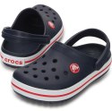 Crocs dla dzieci Crocband Clog K granatowo-czerwone 204537 485