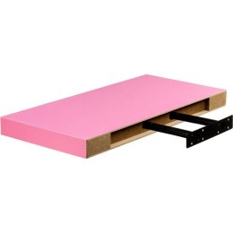 Półka ścienna Stylist Volato, 40 cm, różowa