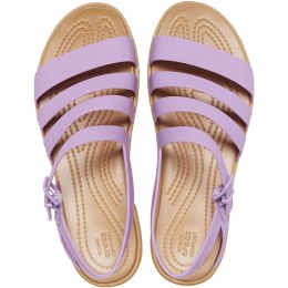 Crocs sandały damskie Tulum Sandal fioletowe 206107 5PR