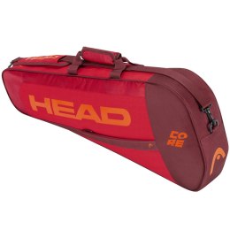 Torba tenisowa Head Core 3R Pro czerwono-bordowo-pomarańczowa 283411