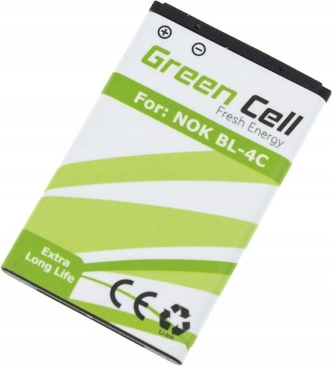 Bateria Green Cell BL-4C do telefonu Nokia 1661 X2 6230 6300