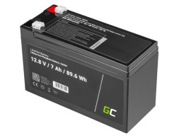 Akumulator LiFePO4 Green Cell 12V 12.8V 7Ah do systemów fotowoltaicznych, kamperów i łódek
