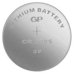 Bateria litowa, CR2025, 3V, GP, blistr, 2-pack