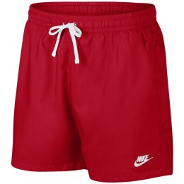 Spodenki męskie Nike Sportswear CE WVN Flow czerwone AR2382 657