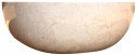 Umywalka z kamienia naturalnego Gemma 501 polerowany marmur Ø40 cm Cream.