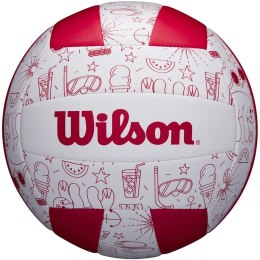 Piłka siatkowa Wilson Seasonal Summer biało-czerwona WTH10320XB