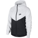 Kurtka damska Nike NSW Windrunner Women biało-czarna BV3939 101