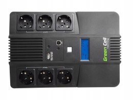 Zasilacz awaryjny UPS Green Cell AiO 800VA 480W