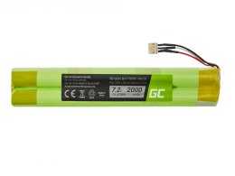 Bateria Green Cell EU-BT00003000-B do bezprzewodowego głośnika TDK Life On Record A33 A34 A34 TREK Max, NI-MH 7.2V 2000mAh
