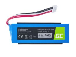 Bateria Green Cell GSP1029102A do bezprzewodowego głośnika JBL Charge 3 Charge III 2016 Version, Li-Polymer 3.7V 6000mAh