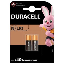 Bateria alkaliczna, LR1, Duracell, blistr, 2-pack, 42466, Basic