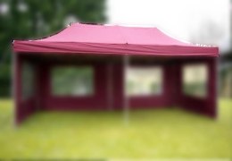 Dach namiotu ogrodowego PROFI 3 x 6 m, bordowy