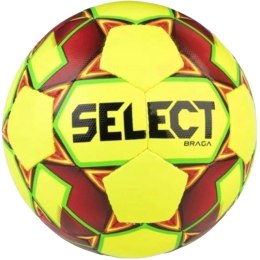 Piłka nożna Select Braga 4 żółto-czerwono-zielona 16742