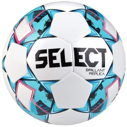 Piłka nożna Select Brillant Replica 4 2021 biało-niebieska 16796