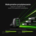 Samochodowa Ładowarka Green Cell GC PowerRide 54W 3xUSB 18W z technologią szybkiego ładowania Ultra Charge