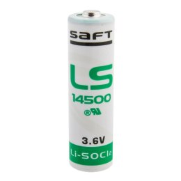 Bateria litowa, LS14500, 3.6V, Saft, SPSAF-14500-2600