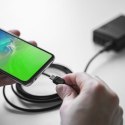 Kabel Green Cell GC PowerStream USB-A - USB-C 120cm, szybkie ładowanie Ultra Charge, QC 3.0