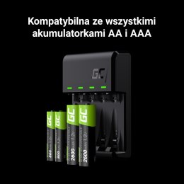 Zestaw ładowarka Green Cell GC VitalCharger i 4x Baterie Akumulatorki AAA HR03 800mAh