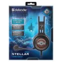 Defender Stellar Pro, Gaming Headset, słuchawki z mikrofonem, regulacja głośności, czarna, 7.1, 50 mm przetworniki typ USB