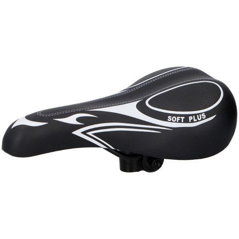 Siodełko rowerowe Dunlop MTB czarno-białe 2073366