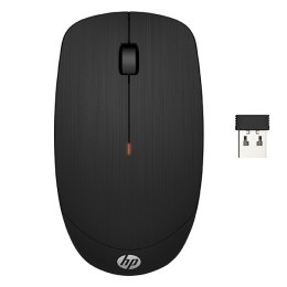 HP mysz X200 1600DPI, 2.4 [GHz], optyczna, 3kl., 1 scroll, bezprzewodowa, czarna, 1 szt AA, Windows 7,8,10, Mac OS, Chrome OS