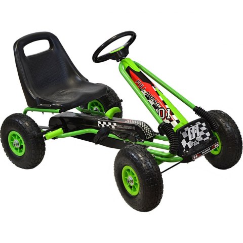 Gokart sportowy Enero 01 zielony