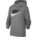 Bluza dla dzieci Nike Club + Hbr Po szara CJ7861 091