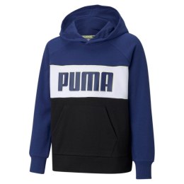 Bluza dla dzieci Puma Alpha Hoodie TR granatowa 585892 12
