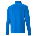 Bluza męska Puma teamRISE 1 4 Zip Top niebieska 657394 02