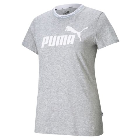 Koszulka damska Puma Amplified Graphic Tee szara 585902 04