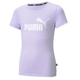 Koszulka dla dzieci Puma ESS Logo Tee G lawendowa 587029 16